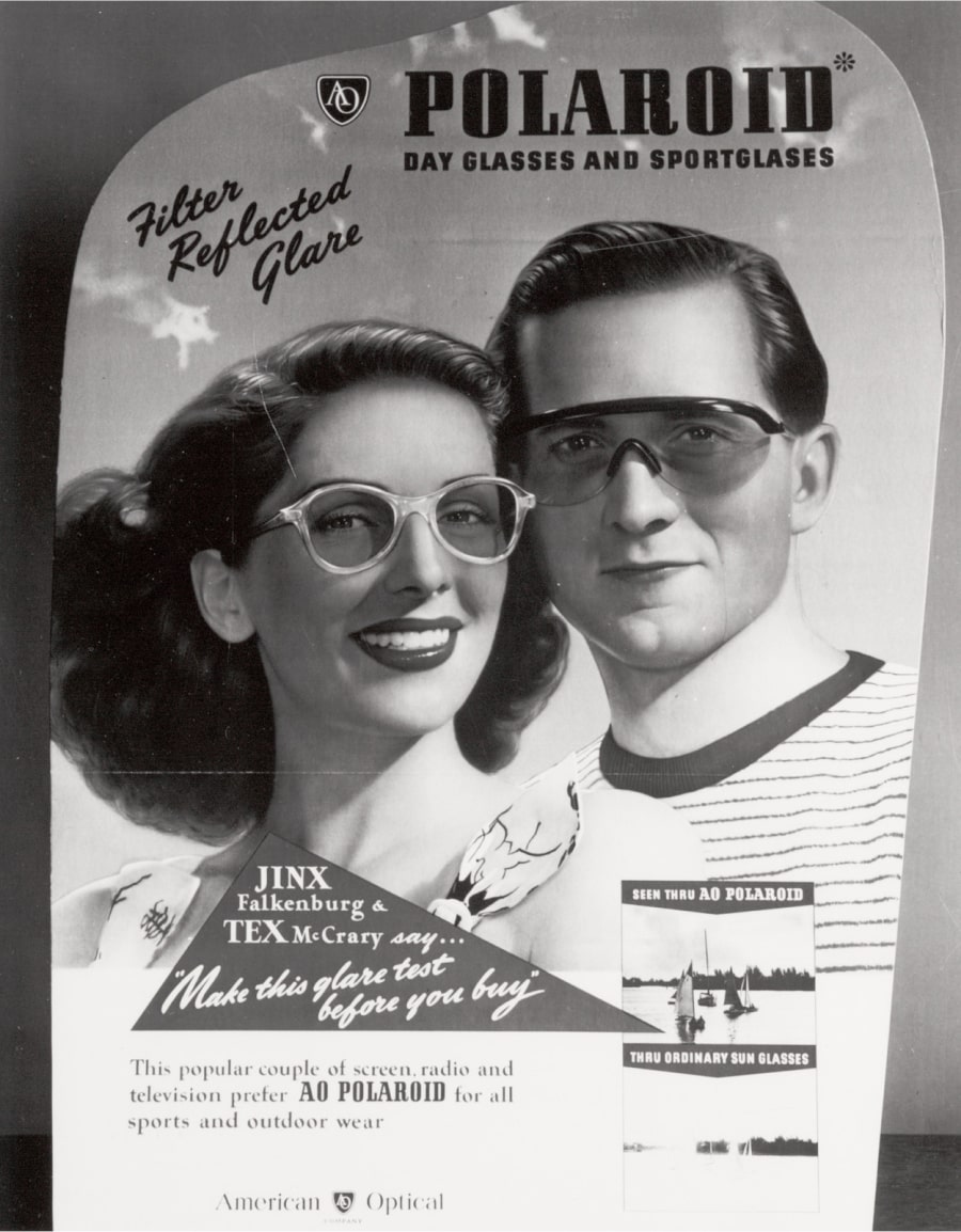 Jak vypadala reklama na první vzorky Polaroidu.