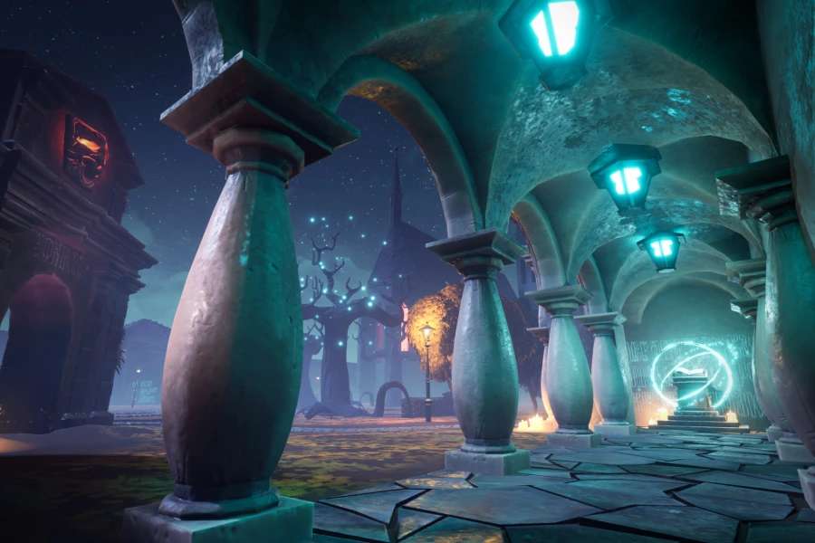 Ukázka práce s Unreal Engine lektora Matěje Tomeška na ArtStation