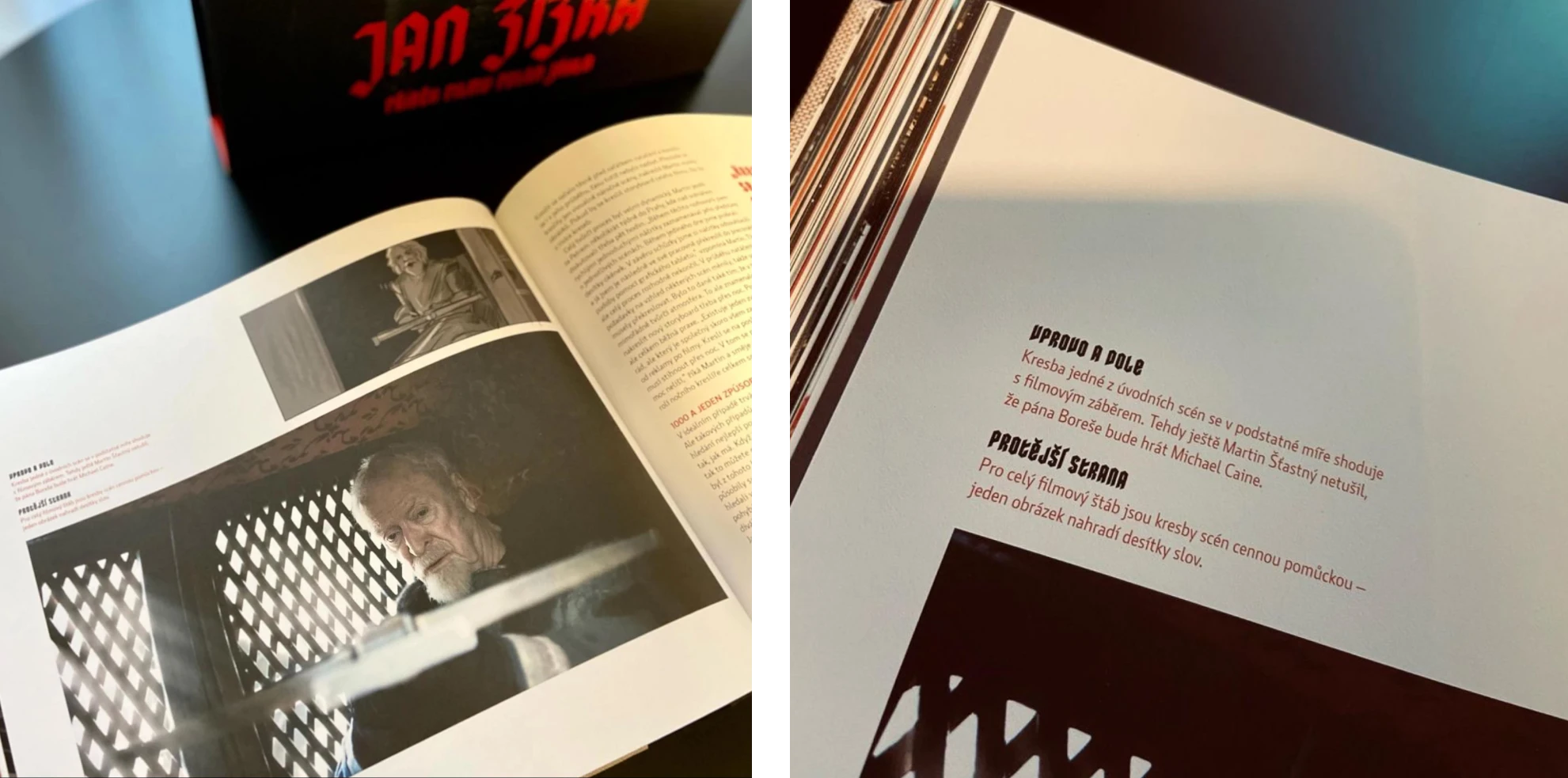 Lektor kurzu Jak vytvořit komiks se podílel na storyboardech k filmu Jan Žižka s Michaelem Cainem.