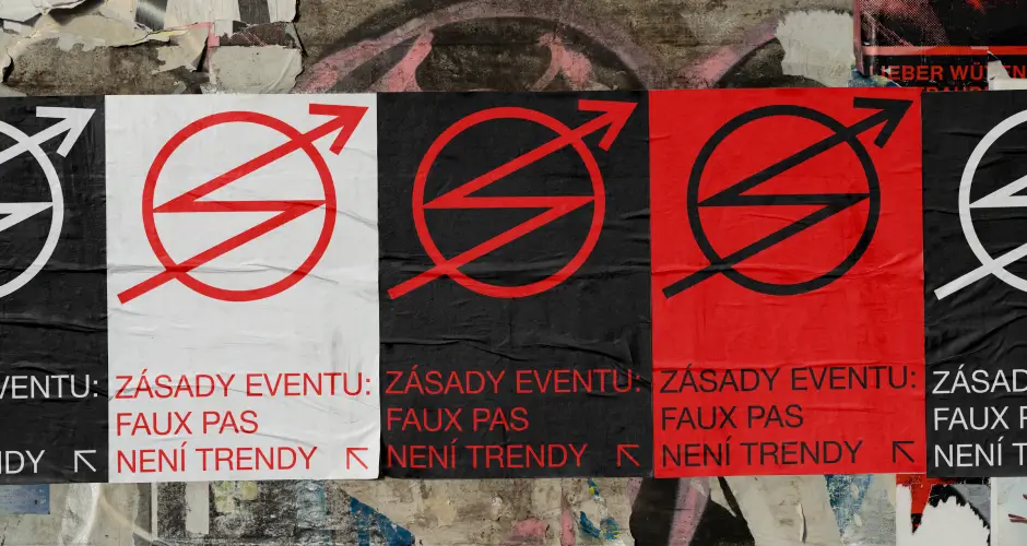 Zásady eventu: Faux pas není trendy