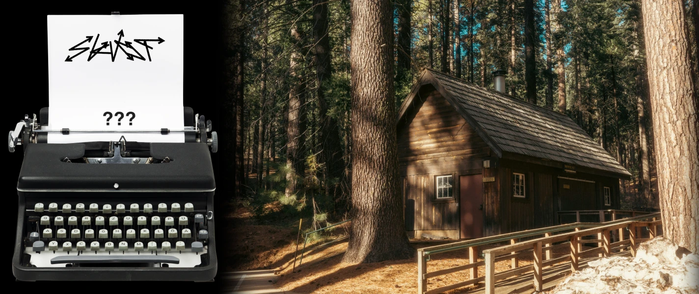 5 mýtů o psaní první knihy: Potřebuješ chatu uprostřed lesů?