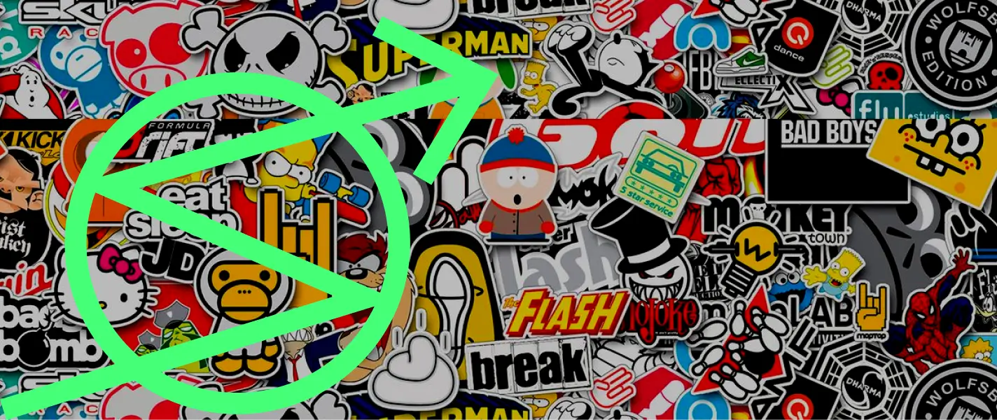 Як панки та скейтбордисти придумали стікери