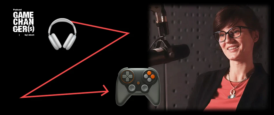 PODCAST „GAMECHANGERS”. ODCINEK 7: JAK KOMPONOWAĆ MUZYKĘ DO GIER, KTÓRA DZIAŁA? (GOŚCINI: ZOFIA DOMARADZKA)