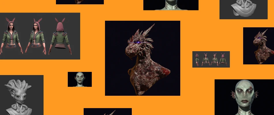 Z pasji do postaci: absolwenci kursu 3D Character Artist w Skvocie o nauce, motywacji i planach na przyszłość