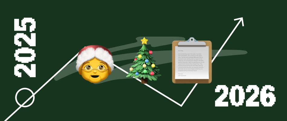 Kreatywne podsumowanie roku z zespołem Skvota. Bądź gotowy na rozwój w 2026!