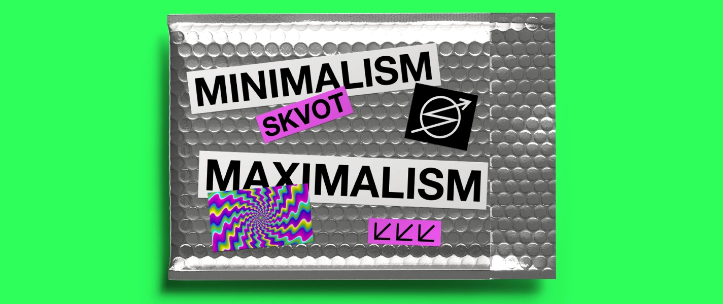 Minimalism vs Maximalism: Dilema care împarte graphic designerii în două tabere
