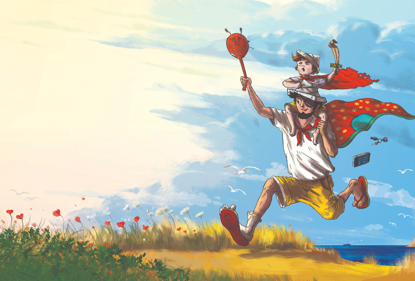 ILUSTRAȚIE DE CĂRȚI PENTRU COPII